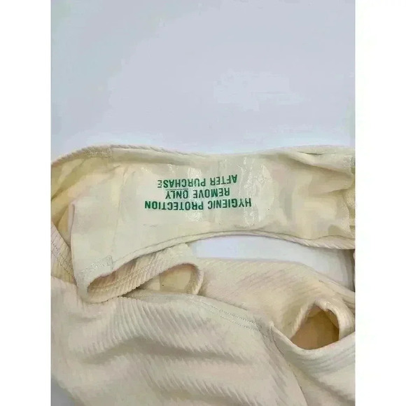 Elegant Cream One-Piece Swimsuit - Picture 10 of 16